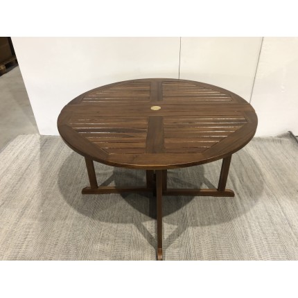 SECONDE MAIN - Table papillon en bois Teck huilé