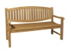 Banc de jardin ovale en bois Teck - Résistant et durable