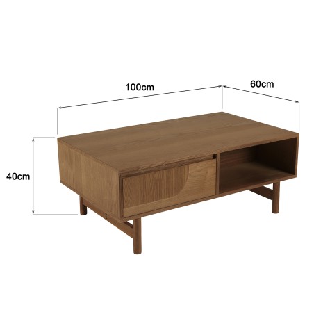 Couchtisch aus Naturholz | Macabane Möbel