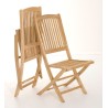 FUN - Set of 2 Lombock Teak Garden Chairs