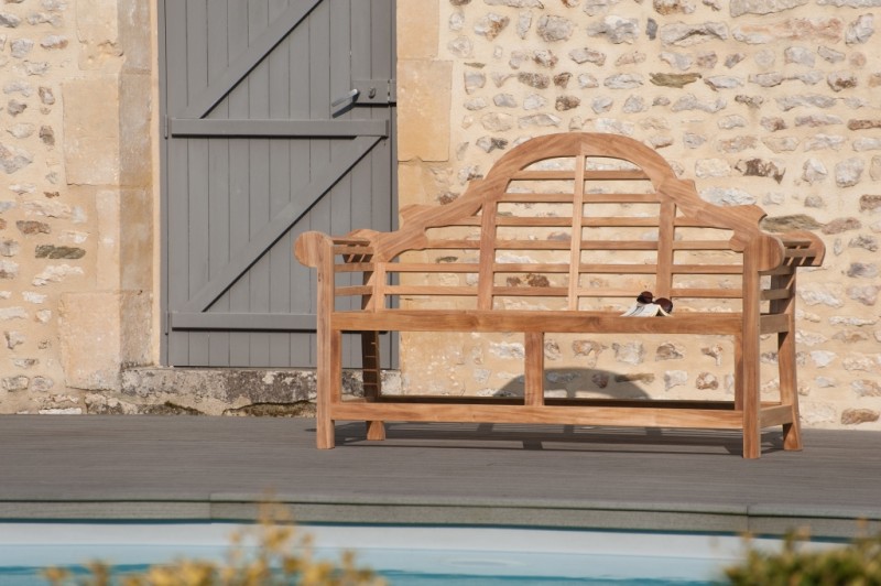 FUN - Sumatra Garden Bench in Teak Wood | Premium Solid Teak Furniture FUN - Sumatra Garden Bench in Teak Wood | Premium Solid Teak Furniture