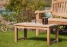 Table basse de jardin en bois de teck - Qualité premium