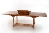 MAEVA Garden Table - Rectangular Teak Wood - 180/240 x 100 cm