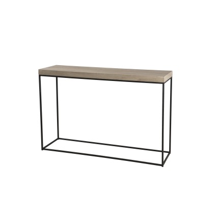 JULIA Console Table - Metal Straight Legs