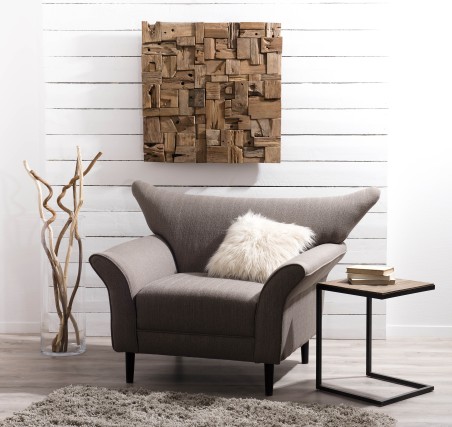 PAOLO - Teak Wood Wall Decoration 8