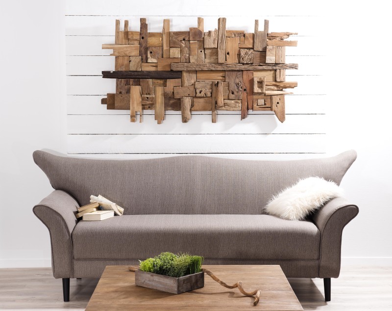 PAOLO - Teak Wood Wall Decoration 11