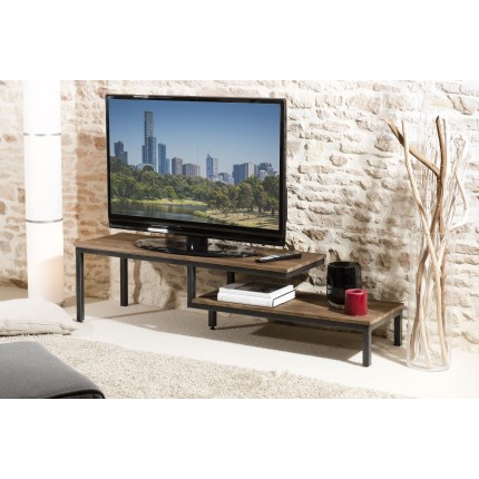 Meuble TV SIXTINE en teck recyclé