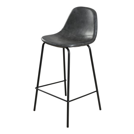 Lot de 2 tabourets de bar John anthracite