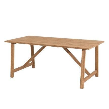 Table de jardin KIM en bois Teck - SOHO 180 x 90 cm