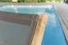 Ensemble 2 chaises jardin bois Teck taupe