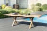 Premium Teak Garden Table - Rectangular - Extendable - 180/240x100 cm