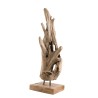 CLARA - Objet décoration bois teck naturel
