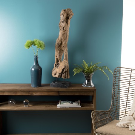 CLARA - Natural Teak Branch Decorative Object ’M’