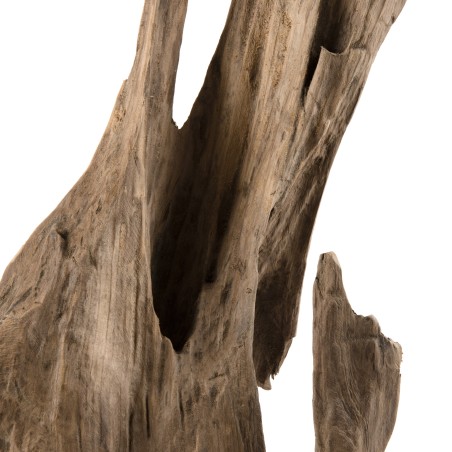 CLARA - Objet décoration bois teck naturel