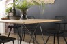 Table à manger MAXENCE en chêne 220x100cm