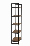 Étagère Recto-Verso SIXTINE 5 niveaux 75x40x200cm