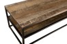 Table basse rectangulaire SIXTINE en teck recyclé