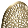 JOHAN - Oval Sculpture Golden Aluminum Decoration