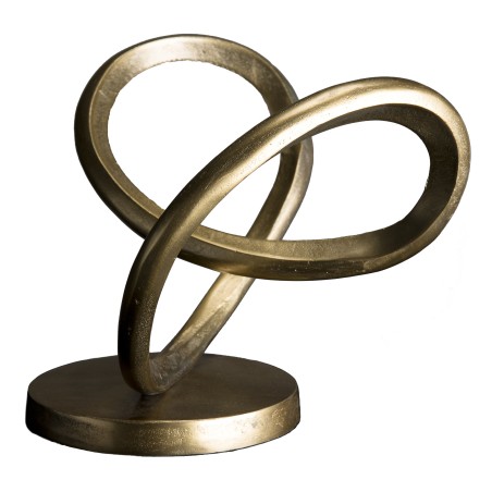 Décoration aluminium doré JOHAN - Élégance et modernité