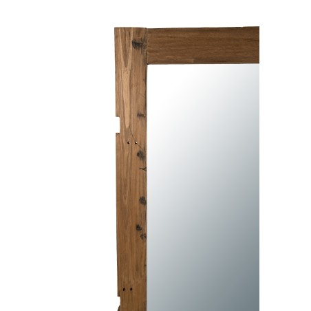 NORA Rectangular Mirror 80x170cm Recycled Wood - Brocante Style