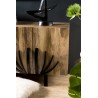 Buffet INDRA bois Manguier 177x45cm 4 portes