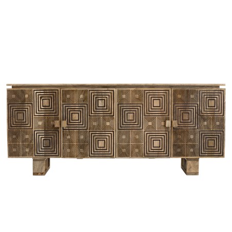 Buffet bois Manguier INDRA 177x45cm 4 portes