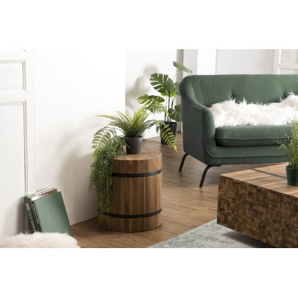 Table d'appoint SAM en bois de teck recyclé
