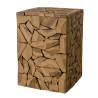 Table d'appoint SAM en bois de teck
