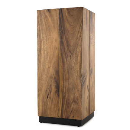 Table d'appoint carrée SAM en bois Suar 38x38cm