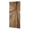 Décoration murale rectangulaire SAM 100x40cm bois Teck recyclé