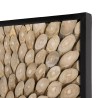 SAM - Square Wall Decoration 60x60cm Natural Teak Wood Branches