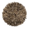 Décoration murale ronde bois flotté SAM 80x80cm