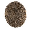 SAM - Round Wall Decoration 120x120cm Driftwood