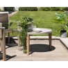 HECTOR Round Concrete Garden Coffee Table - 81x81 cm