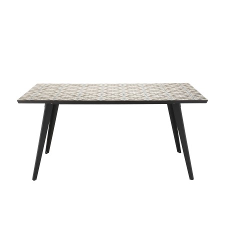 VICTOIRE Garden Table 4/6 People - 162x102 cm - Cement Tile Top