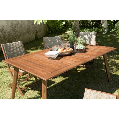 VICTOIRE Garden Table for 8/10 People - Extendable 180/240x100x75 cm