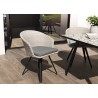 VICTOIRE Grey Synthetic Rattan Garden Chair - Stylish and Durable