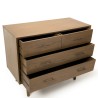 LARA 4-Drawer Chest in Mindi Wood - Elegant and Versatile