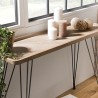 Console DORIA - Plateau cannage naturel