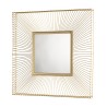 TOD Square Mirror 65x65cm Golden Metal