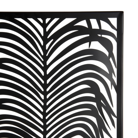 TOD Rectangular Wall Decoration 68x100cm Black Metal