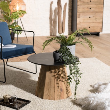 Table d'appoint DANDY en bois de pin recyclé