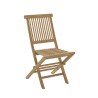 Ensemble de jardin en bois teck 4/6 pers - Table ovale extensible et chaises