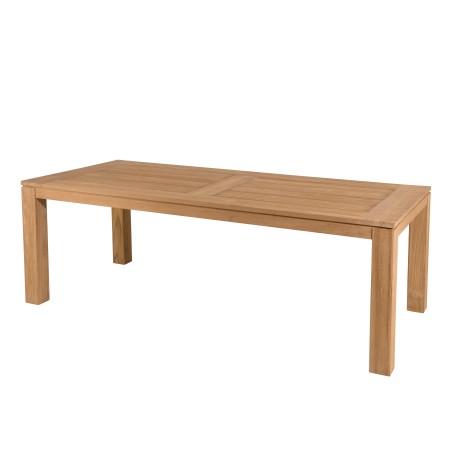 Teak Wood Garden Furniture Set - KIM - 6/8 pers