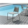 EMILE - Teak Wood Gray Garden Furniture 6/8 pers.