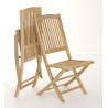 Salon de jardin en bois teck 10/12 pers.