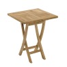 Ensemble de jardin en bois teck 2 personnes