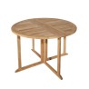 Teak Wood Garden Furniture Set for 4/6 People - Premium Outdoor Dining Set