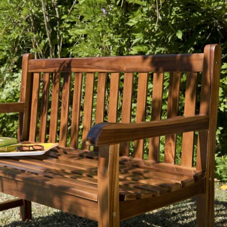 MAEVA Java Garden Bench - Oiled Teak Wood