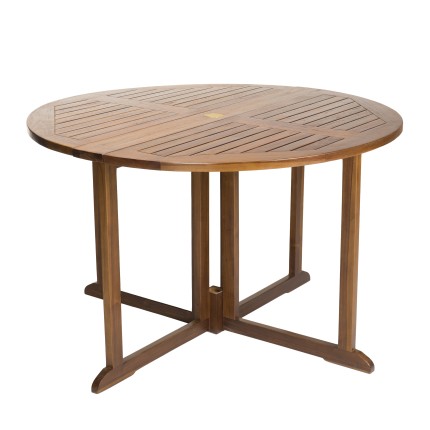 Table de jardin MAEVA en teck huilé - 4/5 personnes